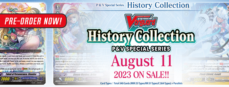 Cardfight Vanguard: History Collection Booster Display