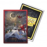 Dragon Shield Sleeves: Standard Brushed Art - Christmas Dragon 2023 100CT