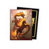 Dragon Shield Sleeves: Standard Matte Dual Art Lunar New Year 2026 - Fire Horse 100CT