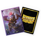 Dragon Shield Sleeves: Standard Brushed Art Spirit Animals - The Dragowlis 100CT