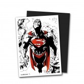 Dragon Shield Sleeves: Standard Matte Dual Art Superman - Red and White 100CT