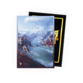 Dragon Shield Sleeves: Standard Matte Dual Art Magic the Gathering Landfall Series - Scalding Tarn 100CT