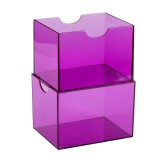 Dragon Shield Card Deck Box: Strongbox - Purple 100CT