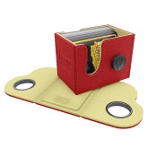 Dragon Shield Dragon Lock System: Deck Box 80+ - Red & Lemon