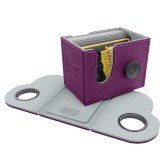 Dragon Shield Dragon Lock System: Deck Box 80+ - Purple & Frost