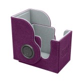 Dragon Shield Dragon Lock System: Deck Box 80+ - Purple & Frost