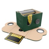 Dragon Shield Dragon Lock System: Deck Box 100+ - Green & Sand