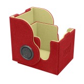 Dragon Shield Dragon Lock System: Deck Box 100+ - Red & Lemon