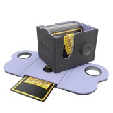 Dragon Shield Dragon Lock System: Deck Box 100+ - Black & Lilac