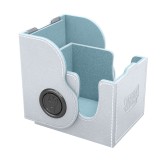 Dragon Shield Dragon Lock System: Deck Box 100+ - White & Aqua