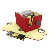 Dragon Shield Dragon Lock System: Deck Box 150+ - Red & Lemon