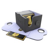 Dragon Shield Dragon Lock System: Deck Box 150+ - Black & Lilac