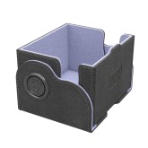 Dragon Shield Dragon Lock System: Deck Box 150+ - Black & Lilac