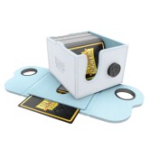 Dragon Shield Dragon Lock System: Deck Box 150+ - White & Aqua