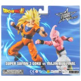 Dragon Ball Z: 6.5" Dragon Stars Battle Pack - Super Saiyan 3 Goku vs Majin Buu Final Figure
