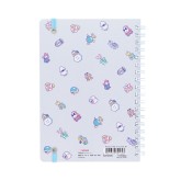 W Ring Notebook B6: Super Mario Blue - Sun Star Notebook Box/5