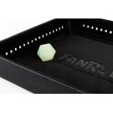 FanRoll: Shadow Light Dice Tray w/ 1CT D20 - Black