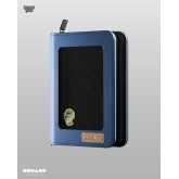 Gatherers' Tavern Domaru Deco Pin Binder: Sacred Beasts - Azure Sovereign 4-Pocket