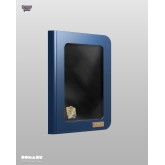 Gatherers' Tavern Domaru Deco Pin Binder: Sacred Beasts - Azure Sovereign 9-Pocket