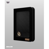 Gatherers' Tavern Domaru Deco Pin Binder: Sacred Beasts - Dark Warrior 9-Pocket