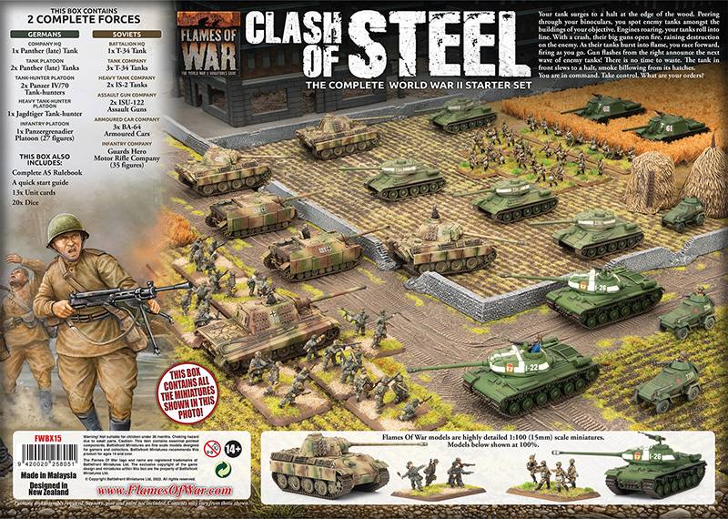 Flames of War Clash of Steel Starter Set GF9FWBX15 Southern Hobby