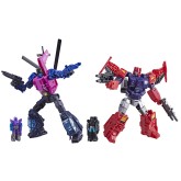 Transformers Age of The Primes Wreck n' Doom Topspin vs Spinister
