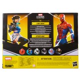 Marvel Legends Series Marvel Rivals Spider-Man & Luna Snow, Video Game -Inspired Collectible 6-Inch Action Figures