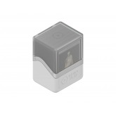 Heavy Play RFG Deck Box 80 Double Sleeved Cleric White