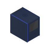 Heavy Play RFG Deck Box Max 133DS Rogue Blue