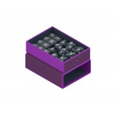Heavy Play: RNG Dice Box/Sideboard Holder MAX - Noble Purple