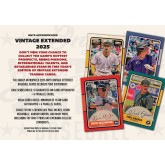 2025 Onyx Vintage Extended Baseball Mega Box