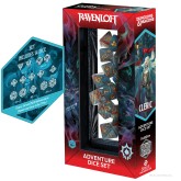 D&D Adventure Dice - Cleric: Light Blue, Red