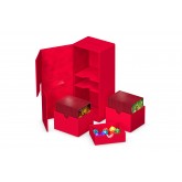 Ultimate Guard Twin Flip'n'Tray 266+ Red Monocolor