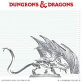 Dungeons & Dragons Nolzur's Marvelous Miniatures: Young Sapphire Dragon