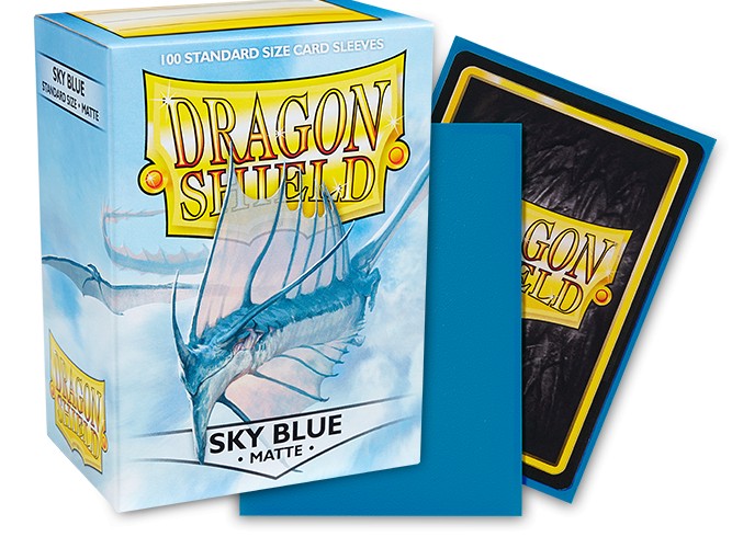 Dragon Shield 100ct Box Deck Protector Matte Sky Blue - AT-11019