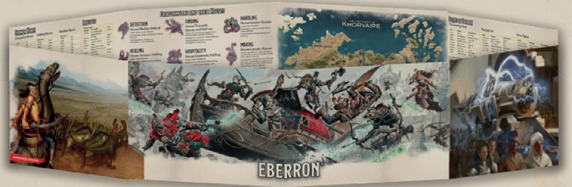 D D Eberron Rising From The Last War Eberron Screen Gf Southern Hobby Supply