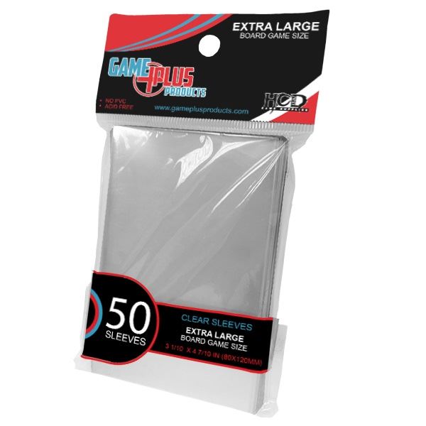 Games Plus Board Game Sleeve Extra Large 80X120Mm GPP96702 Southern