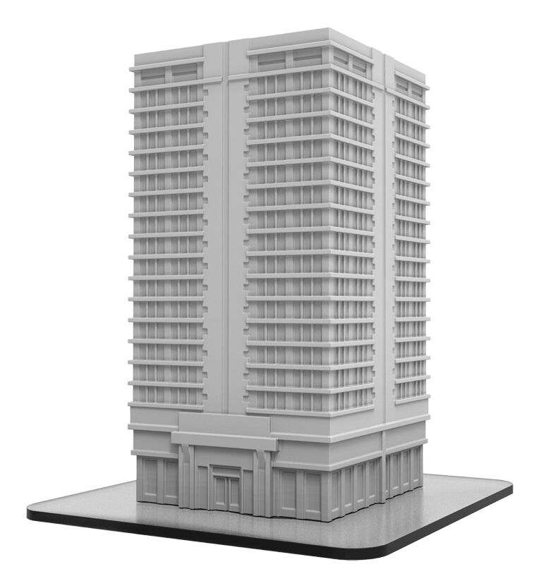 Monsterpocalypse Apartment Building (resin) PIP51053 Southern