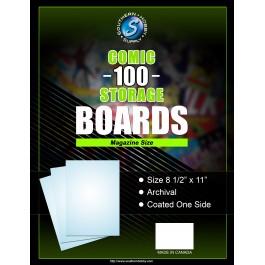 Backing Boards Magazine 100-Count Packaged - SOUBDMW