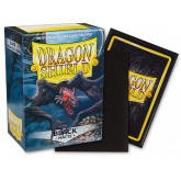Dragon Shield Sleeves: Standard Matte - Black 100CT