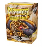 Dragon Shield 100ct Box Deck Protector Matte Gold