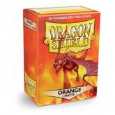 Dragon Shield 100ct Box Deck Protector Matte Orange