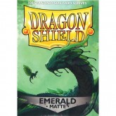 Dragon Shield Sleeves: Standard Matte - Emerald 100CT