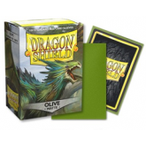 Dragon Shield Sleeves: Standard Matte - Olive 100CT