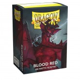 Dragon Shield Sleeves: Standard Matte - Blood Red 100CT