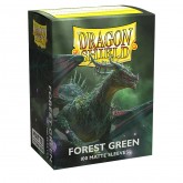 Dragon Shield Sleeves: Standard Matte - Forest Green 100CT