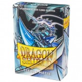 Dragon Shield Sleeves: Japanese Matte - Clear 60CT
