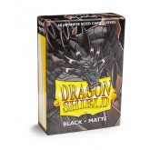 Dragon Shield Sleeves: Japanese Matte - Black 60CT
