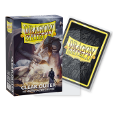 Dragon Shield Sleeves: Outer Sleeves Standard Matte - Clear 100CT