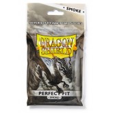 Dragon Shield Sleeves: Perfect Fit Standard - Smoke 100CT